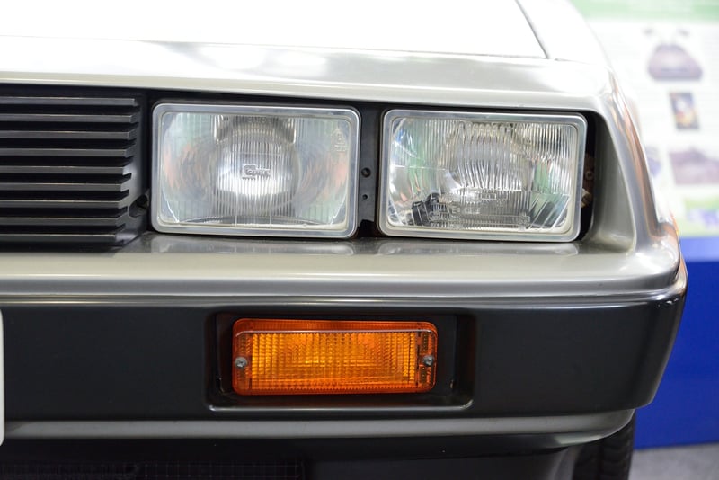 Delorean with Flux Capacitor